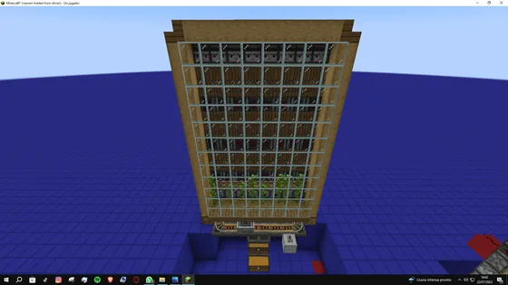 Expandable Bamboo Farm Minecraft schematic