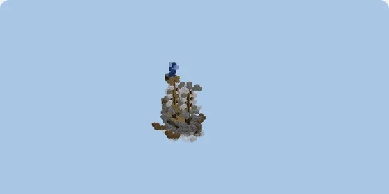 Fantasy Airship Minecraft schematic