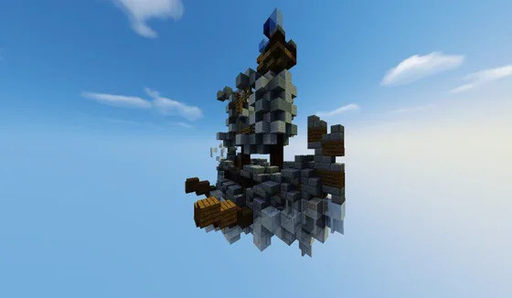 Fantasy Airship Minecraft schematic