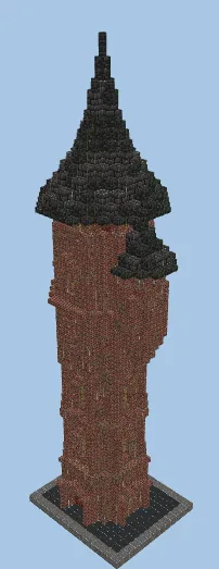 Fantasy Bricks Tower Minecraft schematic