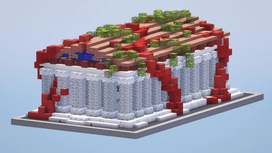 Fantasy Greek Temple Minecraft schematic