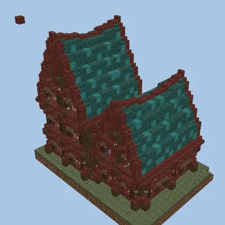 Fantasy Tavern Build Minecraft schematic
