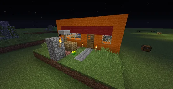 Fast Food Restaurant Minecraft schematic