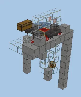 Fast XP Farm for Minecraft Minecraft schematic