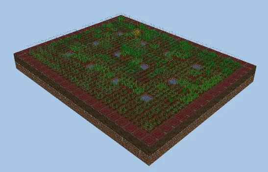Field 21x17 Area Minecraft schematic