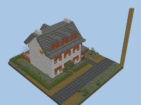 Finistere Farmhouse Minecraft schematic preview