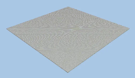Flat Snow Block Template Minecraft schematic preview