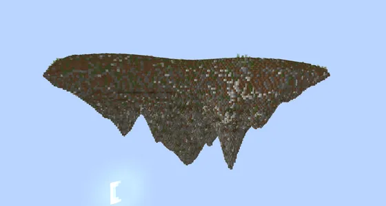 Floating Island Base Schematic Minecraft schematic