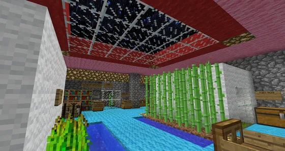 Pink Sheep Science Lab Schematic Minecraft schematic