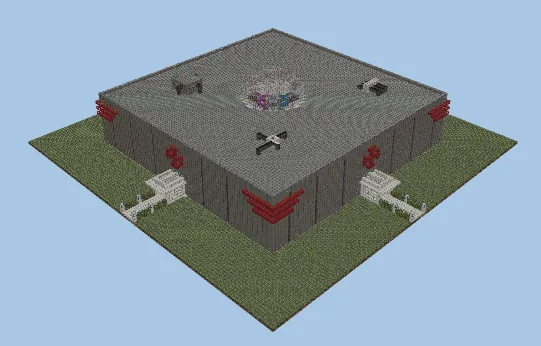 Four Hammer Shopping Mall Minecraft schematic