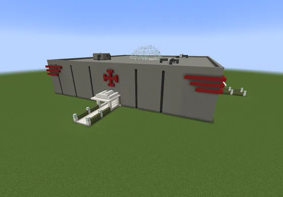 Four Hammer Shopping Mall Minecraft schematic