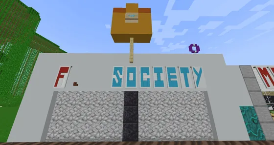 FSociety Arcade Mr Robot HQ Minecraft schematic