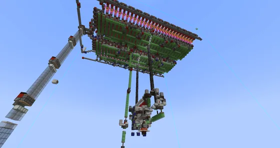 FTL Cake Structure Minecraft schematic