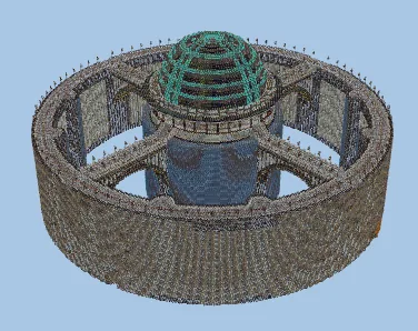 Futuristic City Spawn Minecraft schematic preview