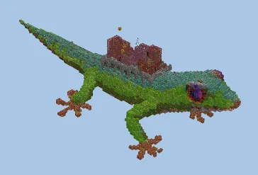 Geko House Build Minecraft schematic