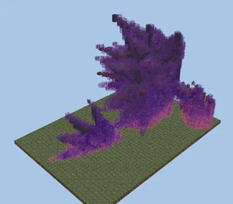 Gengar Nether Portal Build Minecraft schematic
