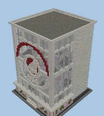 Ghost Pokemon Gym Minecraft Build Minecraft schematic