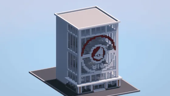 Ghost Pokemon Gym Minecraft Build Minecraft schematic
