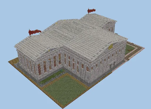 Giant Bank Structure Minecraft schematic