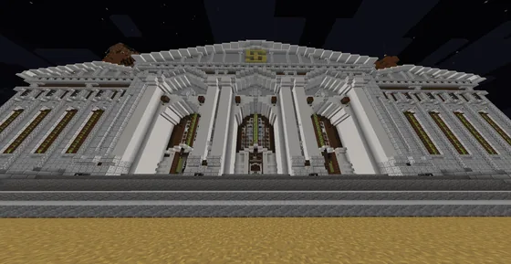 Giant Bank Structure Minecraft schematic