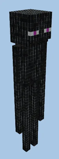 Giant Enderman Statue Minecraft schematic