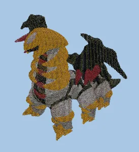 Giant Giratina Statue Minecraft schematic