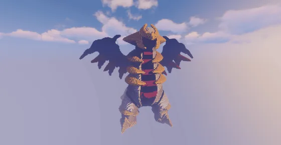 Giant Giratina Statue Minecraft schematic