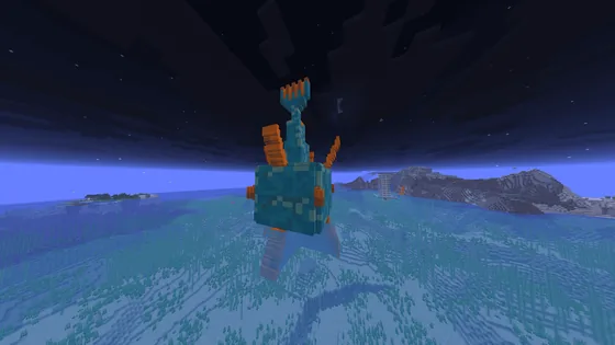Giant Guardian Creeper Farm Minecraft schematic