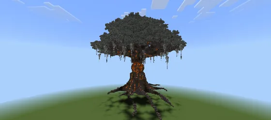 Giant Oak Tree Structure Minecraft schematic