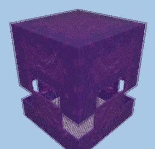 Giant Shulker Shell Farm Minecraft schematic