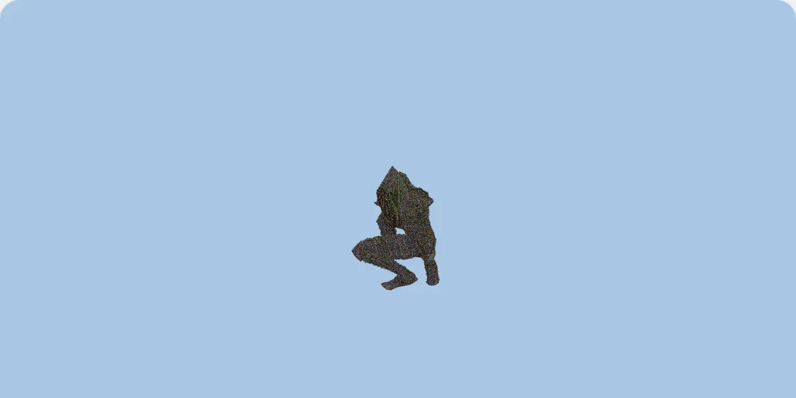 Giant Warrior Statue Minecraft schematic preview