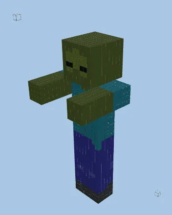 Giant Zombie House Minecraft Build Minecraft schematic