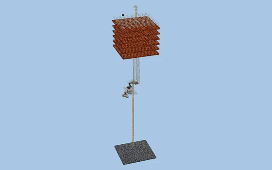 Easy Minecraft Gold Farm With Auto-Crafter Minecraft schematic