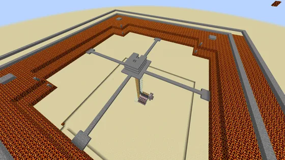 Gold Farm Redesign Minecraft schematic