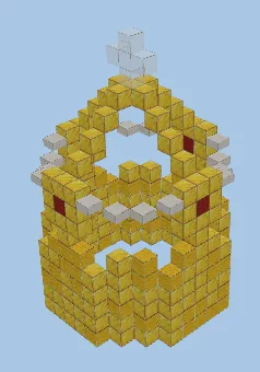 Golden Crown Structure Minecraft schematic preview