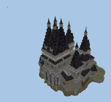 Gothic Castle Minecraft schematic preview