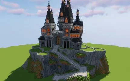 Gothic Castle Minecraft schematic