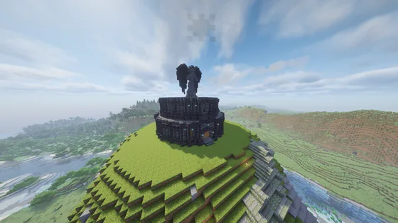 Gothic Creeper Farm Minecraft schematic