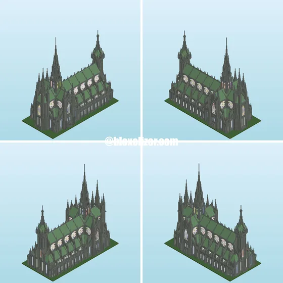 Grand Cathedral Minecraft schematic