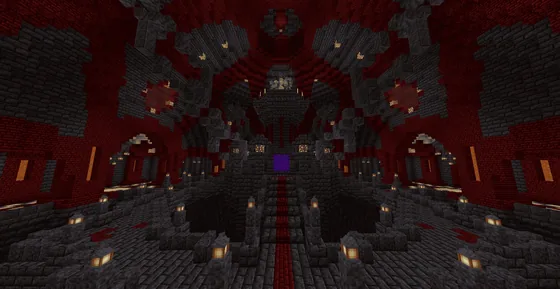Grand Nether Hub Minecraft schematic