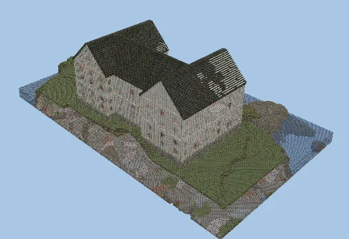 Grand Palace Survival Base Minecraft schematic