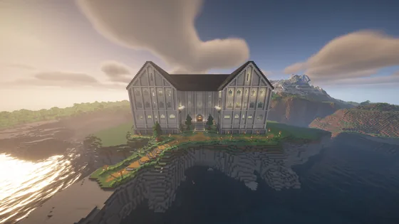 Grand Palace Survival Base Minecraft schematic