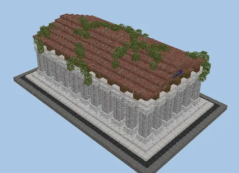 Greek Temple Minecraft schematic preview
