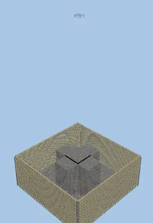 Guardian Farm With Storage Minecraft schematic