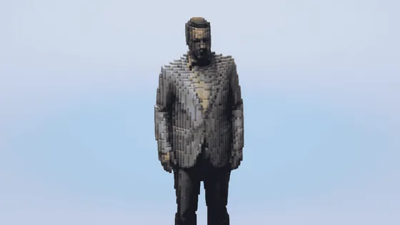 Gustavo Fring Statue Minecraft schematic