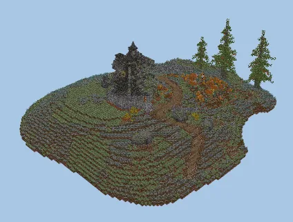 Hagrid's Magical Hut Minecraft schematic preview