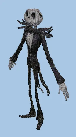 Halloween Jack Skeletron Structure Minecraft schematic preview