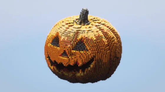 Halloween Pumpkin Decoration Minecraft schematic