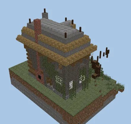Haunted House of Pennywise Minecraft schematic preview
