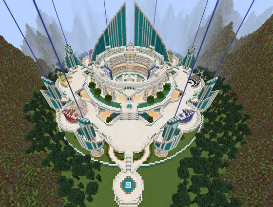 Haven's Games Minigame Server Spawn Minecraft schematic